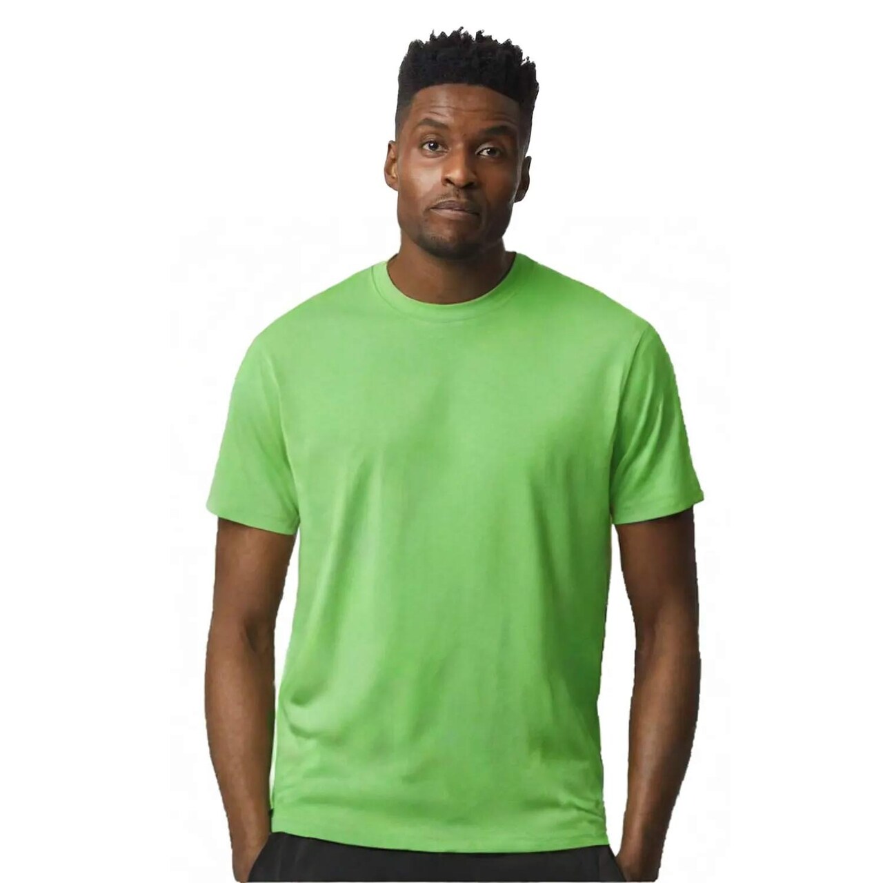 Gildan DryBlend Moisture Crewneck Short Sleeve Wicking T-Shirt for Everyday Wear, Workwear & Active Comfort